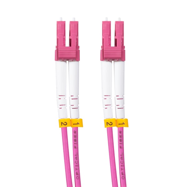 LogiLink FC4LC01 InfiniBand og fiberoptisk kabel 1 m 2x LC Lyserød