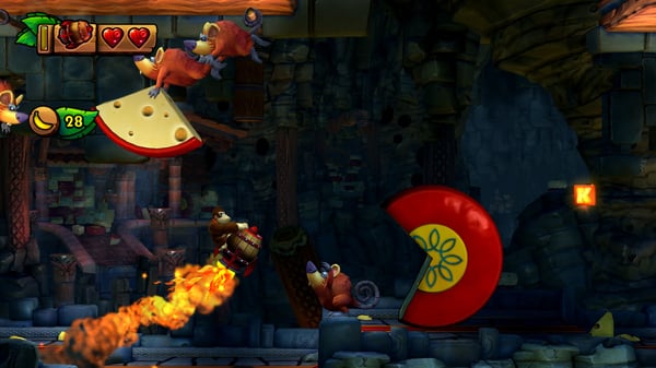 Nintendo Donkey Kong Country: Tropical Freeze Standard Tysk, Engelsk, Spansk, Fransk, Italiensk Nintendo Switch