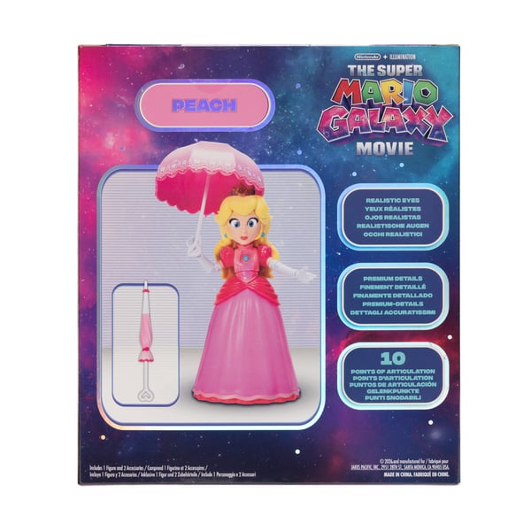 Super Mario The Galaxy Movie Princess Peach 5"