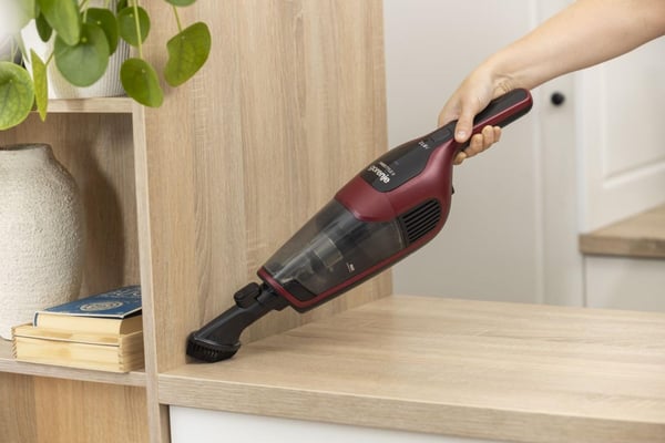 Gorenje SVC216100FSIIR 2-i-1 stangstøvsuger Batteri Dry Poseløs 0,5 L 130 W Rød