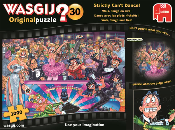 Wasgij Original 30 1000 pcs Puslespil 1000 stk Tegneserier