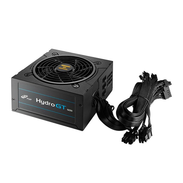 FSP Hydro GT PRO ATX3.0(PCIe5.0) 850W strömförsörjningsenheter 24-pin ATX ATX Svart