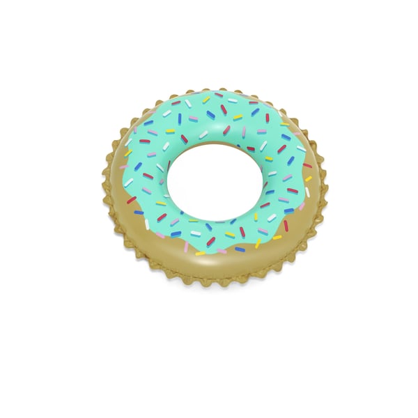 Bestway 36300 pool- och badmadrass Grå, Gul Mönstrad Simring