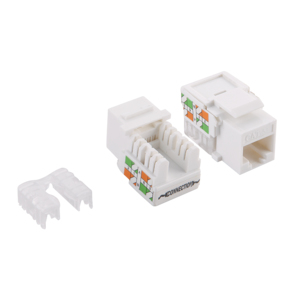 LogiLink NK4006 stikkontakt RJ-45 Hvid