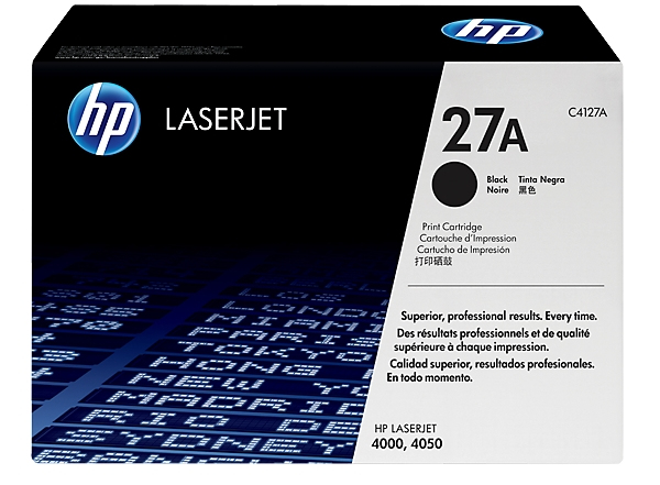 HP 27A värikasetti 1 kpl Alkuperäinen Musta