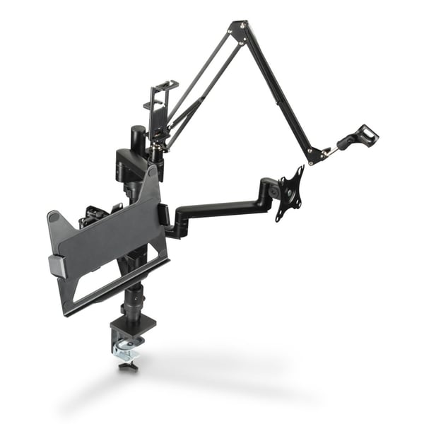Hama 00004663 monitorin kiinnike ja jalusta 81,3 cm (32") Vastaanotto Musta