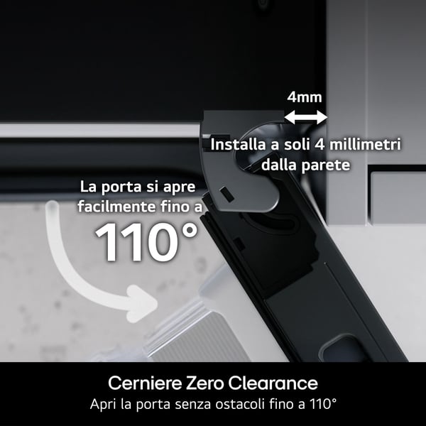 LG GBBW322CPY Fristående 465 l Silver