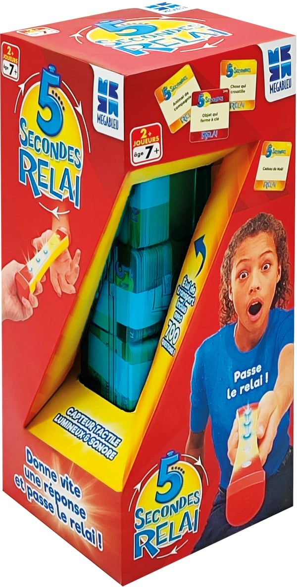 MEGABLEU 678144 brætspil 5 Secondes Relai 20 min. Familie MEGABLEU 678144 brætspil 5 Secondes Relai 20 min. Familie