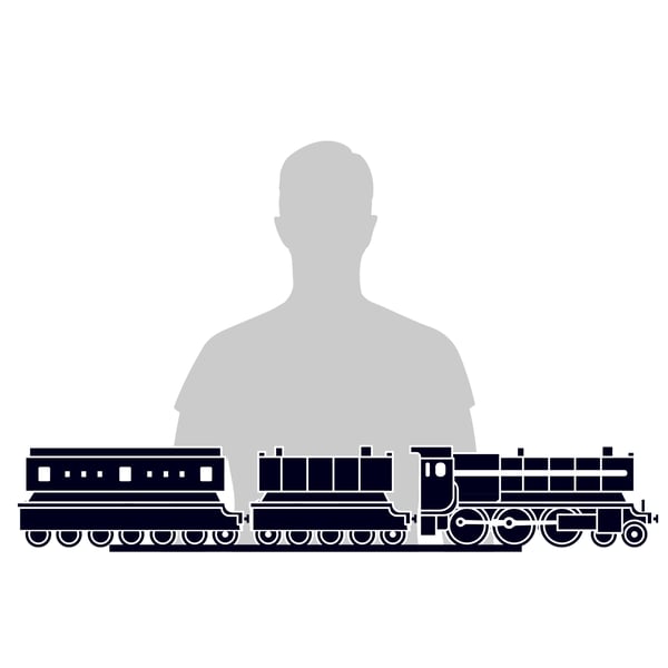4D Build FDP FAP HP Hogwarts Express GML 3D-pussel 181 styck TV/film