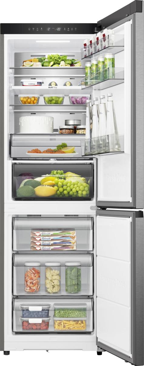 Hisense RB3K330SAIC Fristående 330 l Grå, Rostfritt stål
