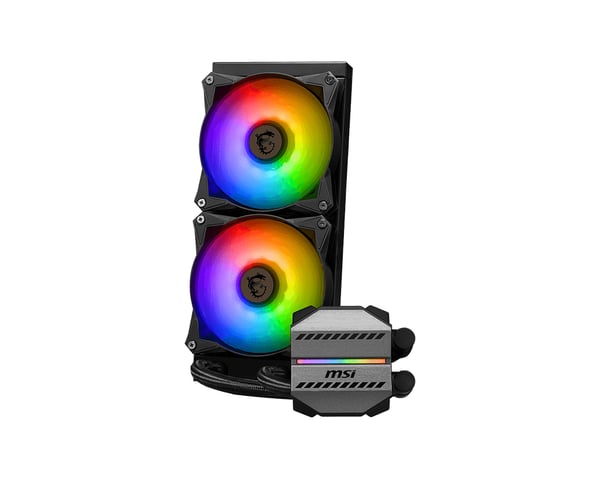 MSI MAG Coreliquid M240 Suoritin All-in-one-nesteenjäähdytin 12 cm Musta