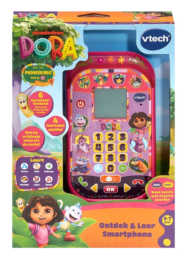 VTech Dora Ontdek & Leer Smartphone