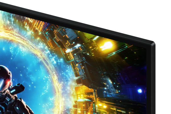 Samsung G73SH platta pc-skärmar 81,3 cm (32") 3840 x 2160 pixlar 4K Ultra HD OLED Svart