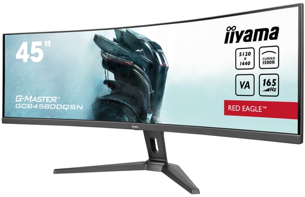 Iiyama G-MASTER Red Eagle GCB4580DQSN-B1 - LED-skärm - Gaming - böjd - 114,3 cm (45\")