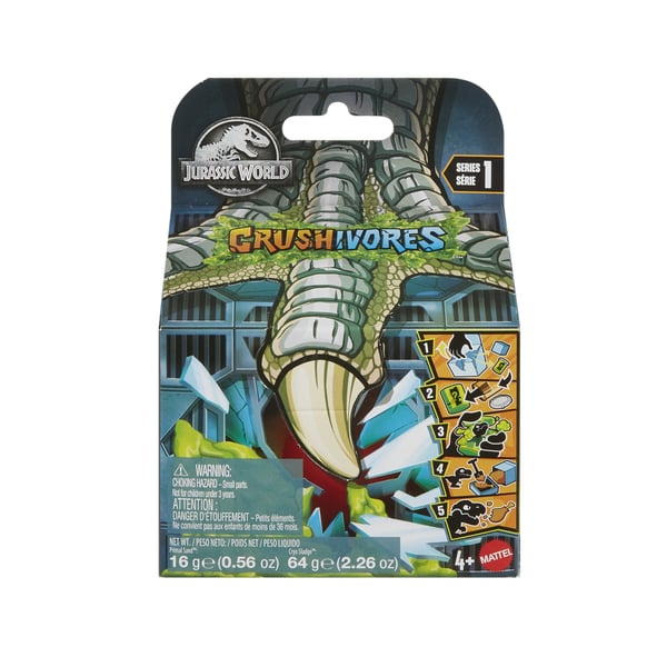 Jurassic World CRUSHIVORES-sortiment