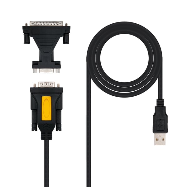 Nanocable 10.03.0002 parallelkabel Sort 1,8 m