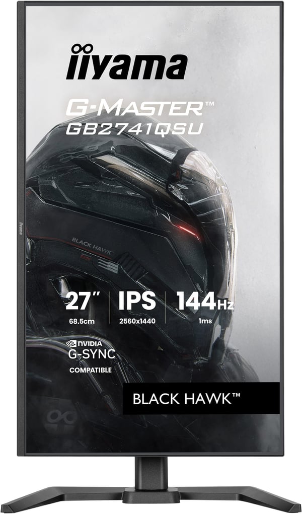 Iiyama G-MASTER Black Hawk GB2741QSU-B1 - LED-skærm - Gaming - 68,6 cm (27\")