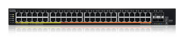 Zyxel XMG2230-52HP Administreret L2/L3 2.5G Ethernet (100/1000/2500) Strøm over Ethernet (PoE) 1U Sort