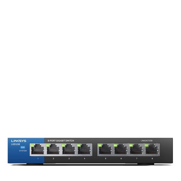 Linksys 8-portars Business Desktop Gigabit-switch (LGS108)