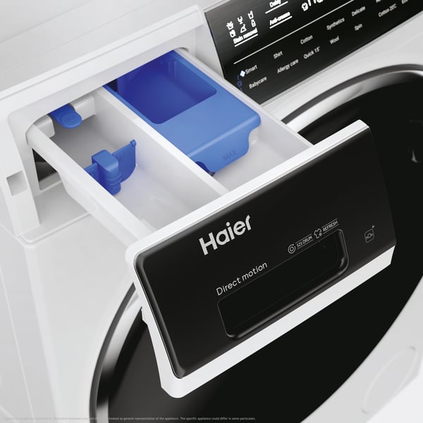 Haier I-Pro Series 7 Plus HW100-B14979NEU1 vaskemaskine Front-læsning 10 kg 1400 rpm Hvid