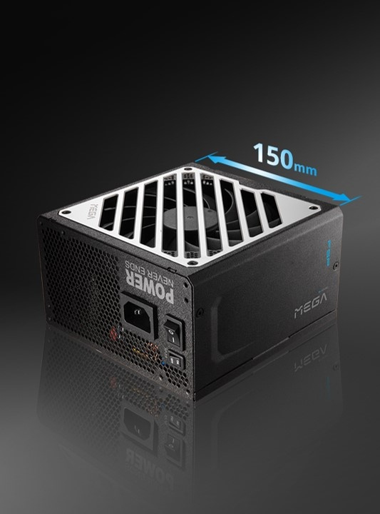 FSP MEGA-1000GM enhed til strømforsyning 1000 W ATX Sort