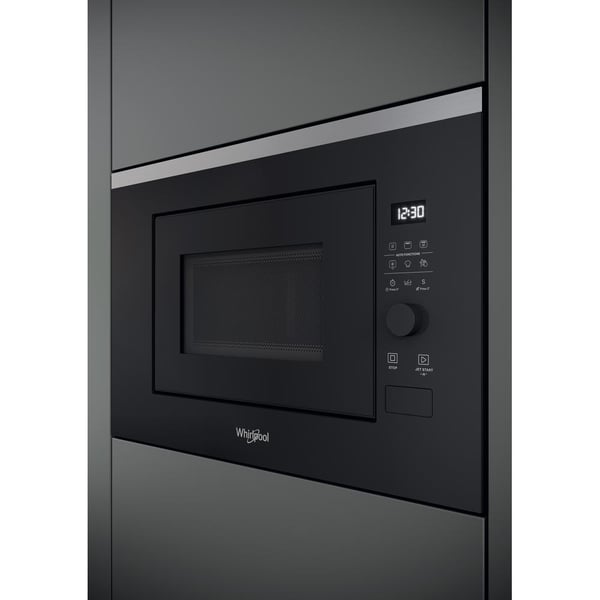 Whirlpool WMF201G Svart, Rostfritt stål Grillmikrovågsugn Inbyggd 20 l 800 W