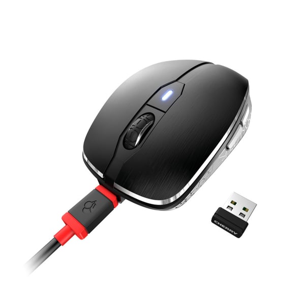 CHERRY MW 8C ADVANCED datormöss Ambidextrous Trådlös RF + Bluetooth Optisk 3000 DPI