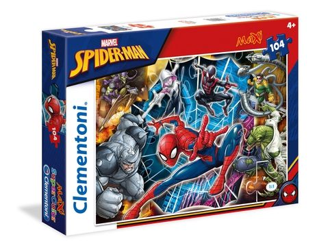 Clementoni Marvel Spider-Man Puslespil 104 stk Tegnefilm