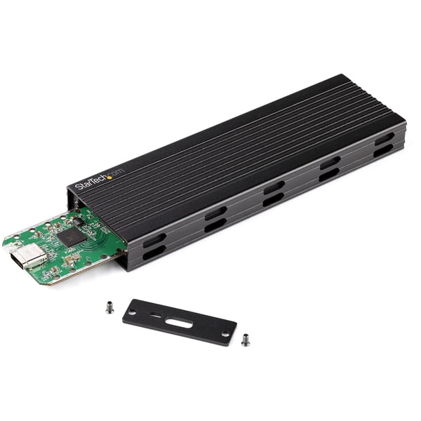 StarTech.com SM2E1BMU31C drevkabinet SSD kabinet Sort M.2