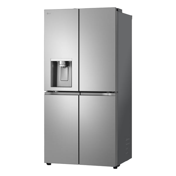 LG GML860PYFE Kombinerad kyl/frys side-by-side Fristående 506 l Rostfritt stål
