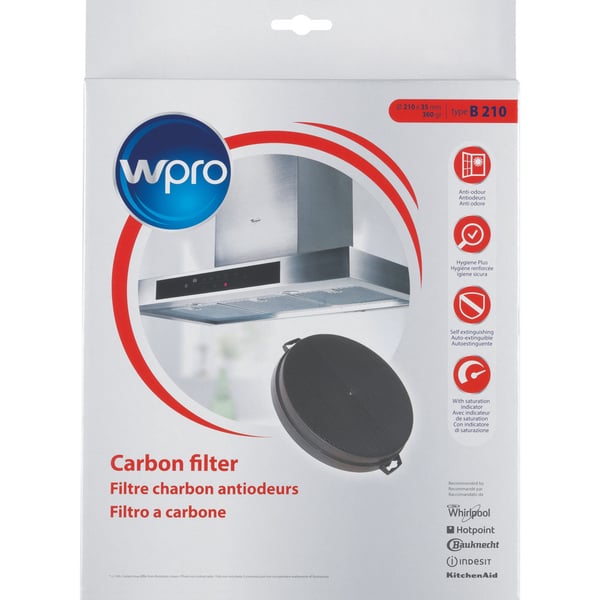 Whirlpool CHF210/1 Emhætte, filter