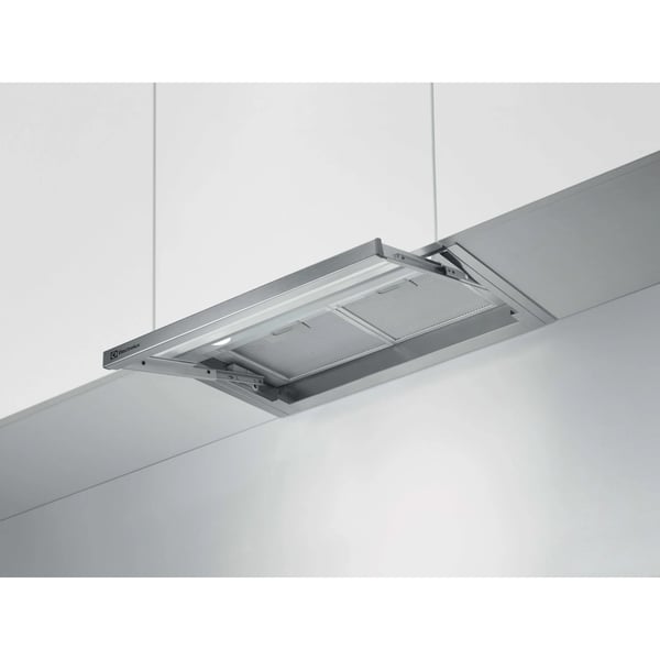 Electrolux LFP536X Semi indbygget (træk ud) Grå, Rustfrit stål 600 m³/t