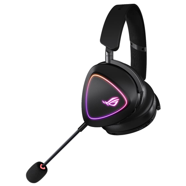 ASUS ROG DELTA II Headset Kabel & Trådlös Huvudband Spela USB Type-C Bluetooth Svart