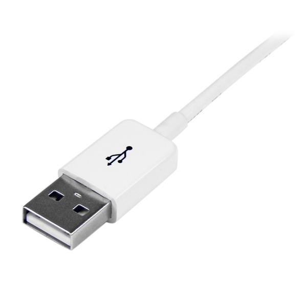StarTech.com 3m USB2.0 m/f USB-kabel USB A 0,48 Gbit/sek. Hvid