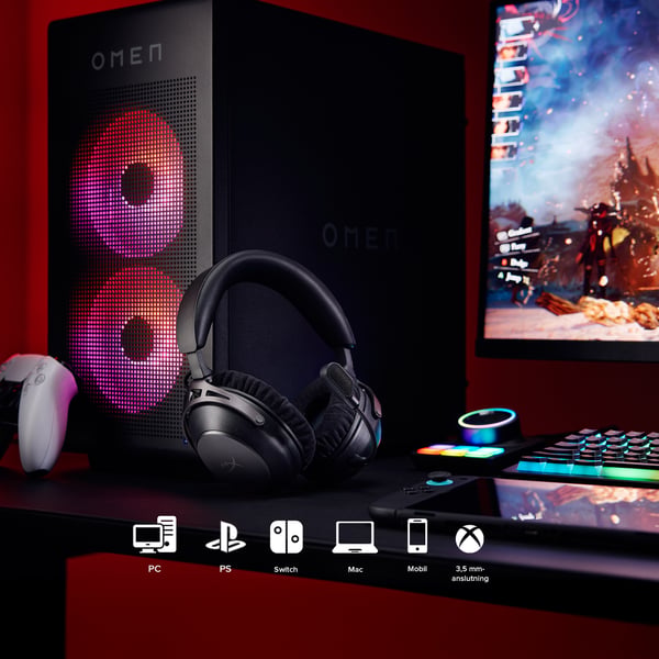 HyperX Cloud Alpha 2 – trådlöst gamingheadset