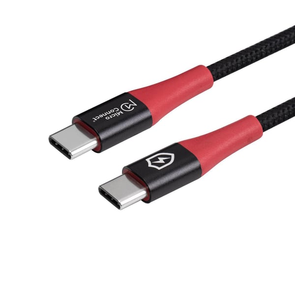 Microconnect MC-CUSBC-SC USB-kabel USB 2.0 1,5 m USB C Sort