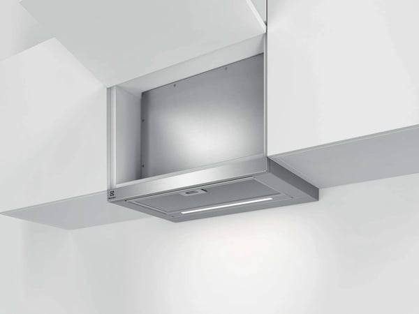 Electrolux LFP616X Semi indbygget (træk ud) Grå 600 m³/t