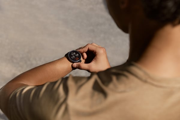 Amazfit Active Max 3,81 cm (1.5") AMOLED Digital 480 x 480 pixel Berøringsskærm Sort