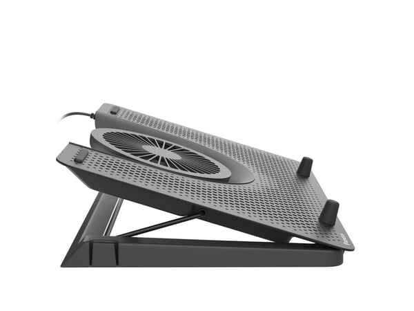 GENESIS Oxid 550 køling til laptop 43,9 cm (17.3") 2800 rpm Sort
