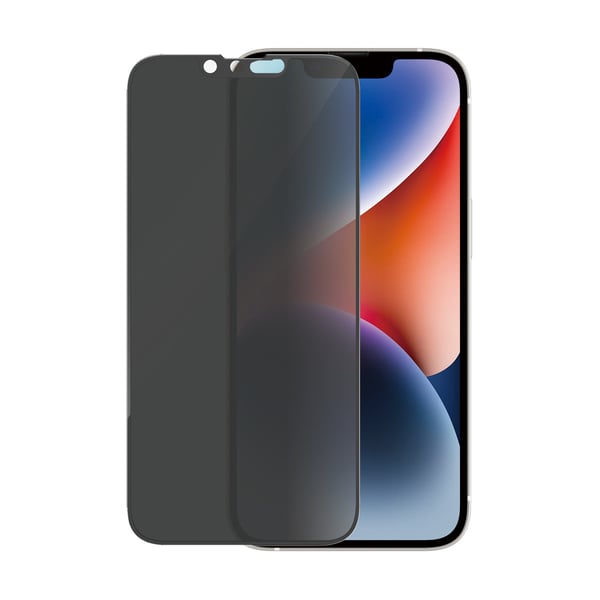 PanzerGlass ® Privacy Skærmbeskyttelse iPhone 14 | 13 | 13 Pro | Ultra-Wide Fit