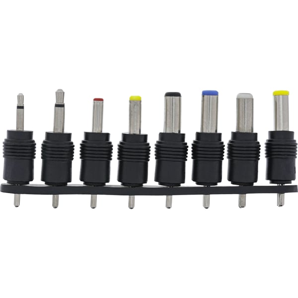 InLine 26608O strømadapter og vekselret Indendørs 12 W Sort