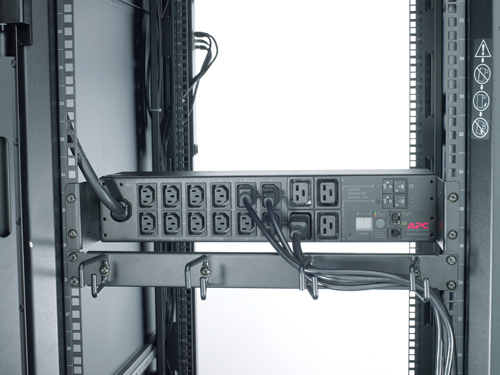 APC AP7822B strømforsyningsenhed (PDU) 16 AC stikkontakt(er) 2U Sort