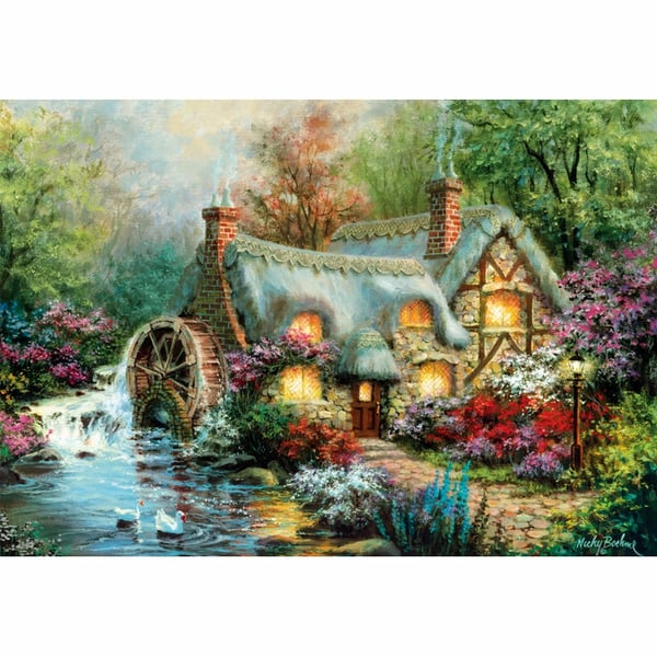 Clementoni High Quality Collection Country Retreat Puslespil 1500 stk Kunst