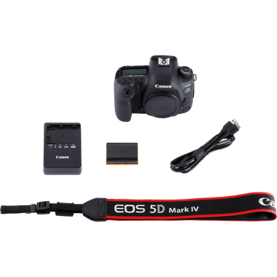 Canon EOS 5D Mark IV SLR-kamerahus 30,4 MP CMOS 6720 x 4480 pixlar Svart