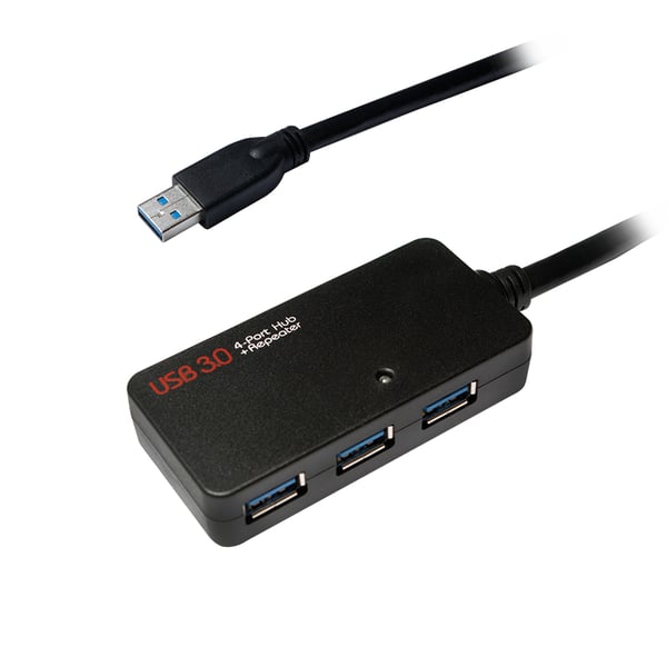 LogiLink UA0262 gränssnittshubbar USB 3.2 Gen 1 (3.1 Gen 1) Type-A 5000 Mbit/s Svart