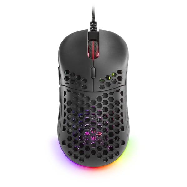 Mars Gaming MM55 datormöss Spela Högerhand USB Type-A Optisk 12800 DPI