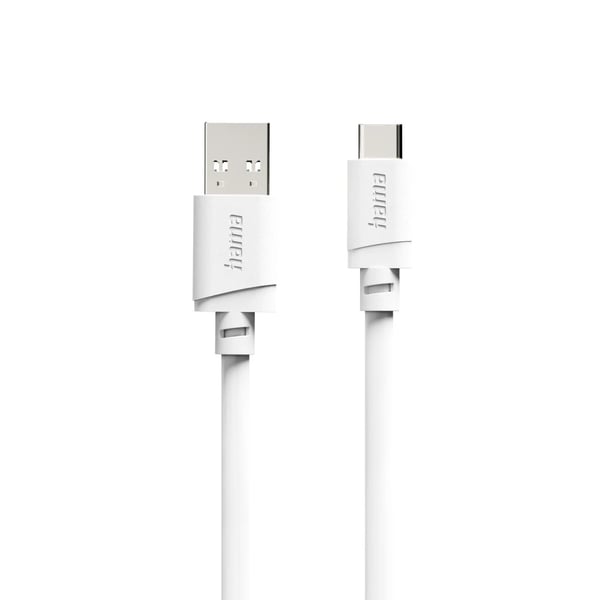 Hama 00201813 USB-kabel USB 2.0 2 m USB A USB C 0,48 Gbit/sek. Hvid