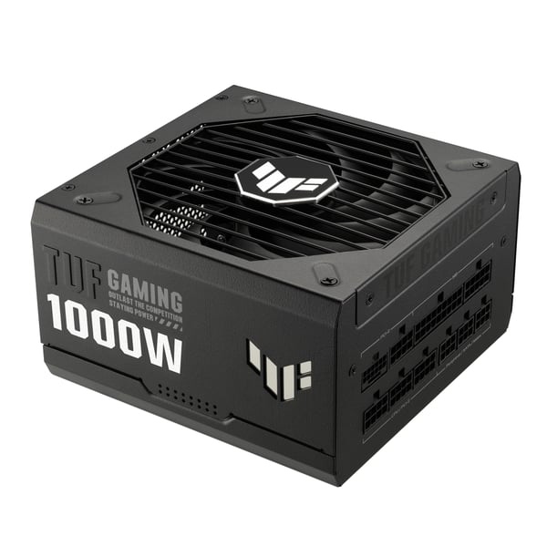 ASUS TUF Gaming 1000W Gold strömförsörjningsenheter 20+4 pin ATX ATX Svart