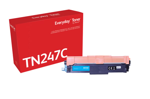 Everyday™ Syaani Toner by Xerox compatible with Brother TN247C, High capacity