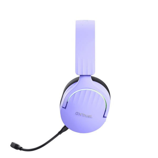 Trust GXT 491P FAYZO Kuulokkeet Langallinen & langaton Pääpanta Pelaaminen USB A-tyyppi Bluetooth Musta, Purppura